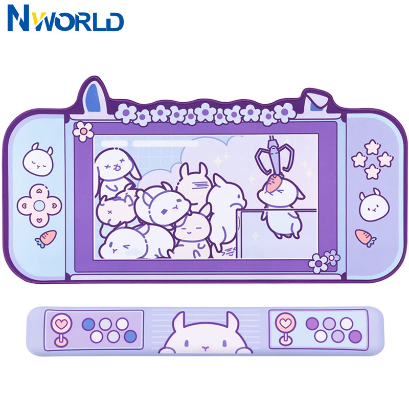 Gaming Accessories Pink - Grote Kawaii Gaming Muismat Leuke Roze