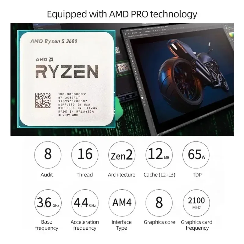 100% gloednieuwe AMD Ryzen 5 R - Amd Cpu Ryzen 5 recensie en prijs