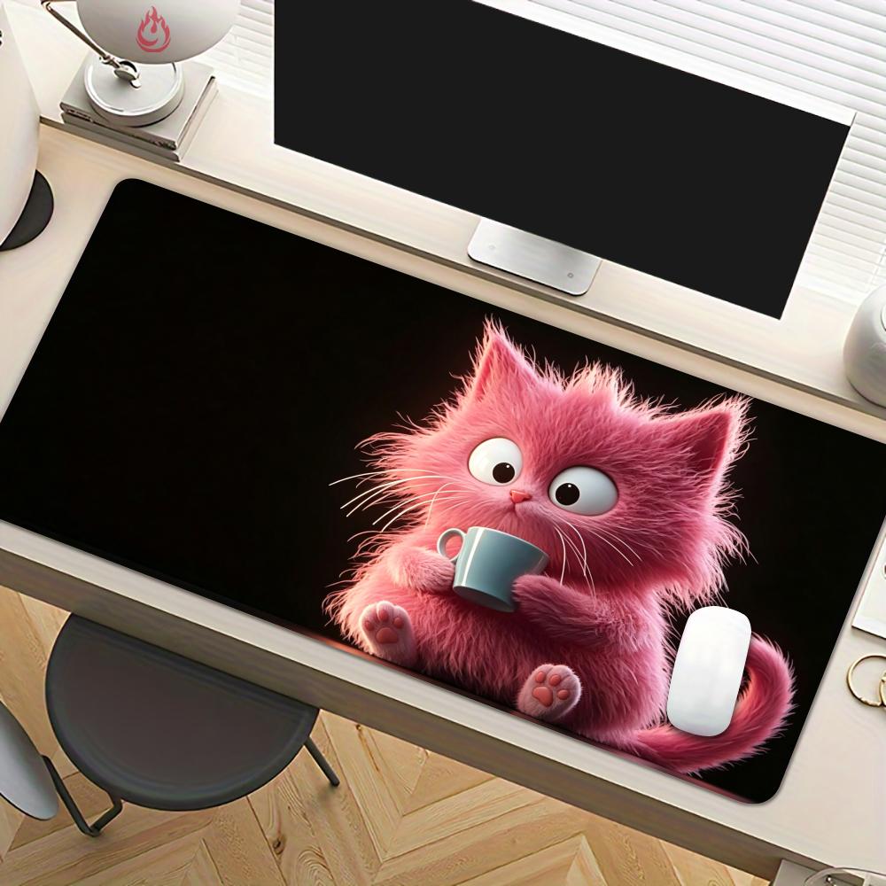 Fantasy Pink Cat Muismat Burea - Gaming Accessories Pink recensie en prijs
