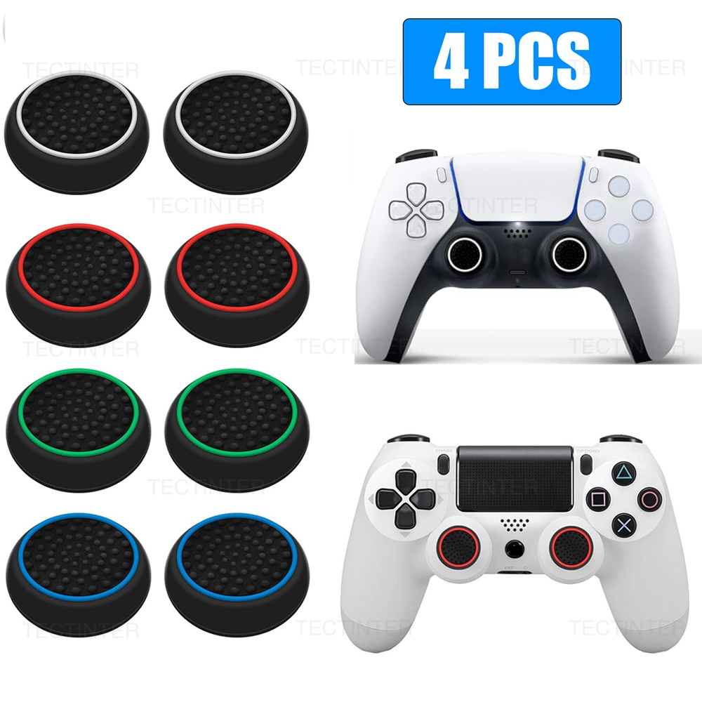 4 stuks siliconen analoge thum - Gaming Accessories Xbox Series X recensie en prijs