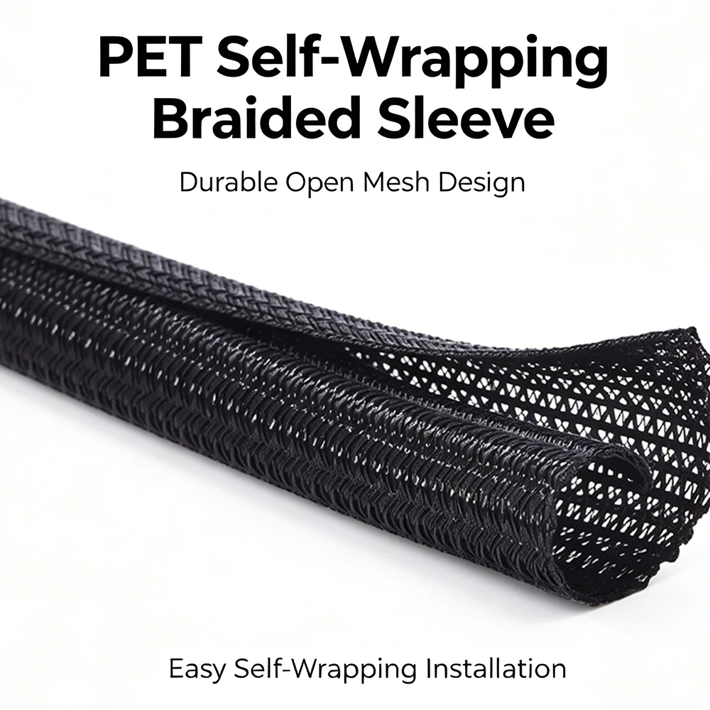 2M/5M Kabelmof ID 5-50mm Zelfs - Cable Sleeve Braided recensie en prijs