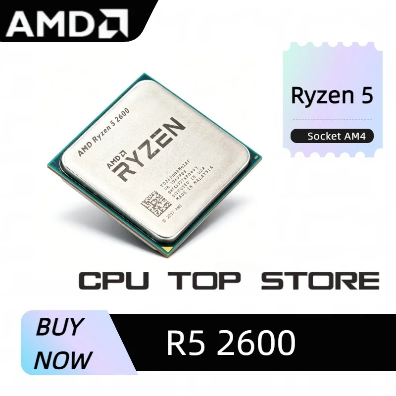 AMD Ryzen 5 R5 2600 3.4GHz 6-C - Amd Cpu Ryzen 5 recensie en prijs