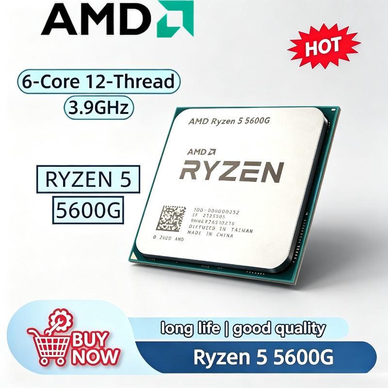 AMD Ryzen 5 R5 5600G CPU Deskt - Amd Cpu Ryzen 5 recensie en prijs