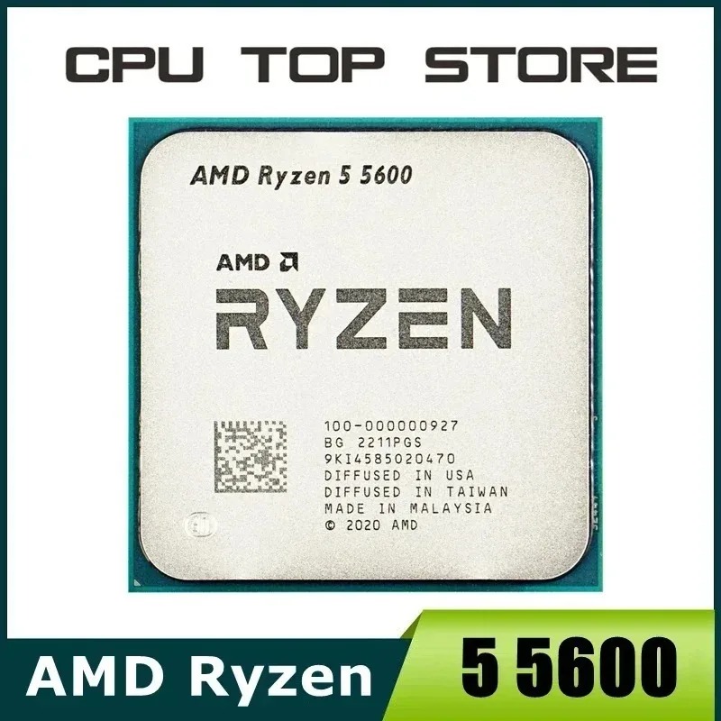 AMD Ryzen 5 5600 100% Gloednie - Amd Cpu Ryzen 5 recensie en prijs