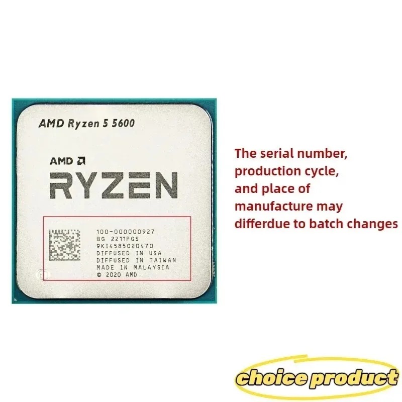 AMD Ryzen 5 5600 100% Gloednie - Amd Cpu Ryzen 5 recensie en prijs