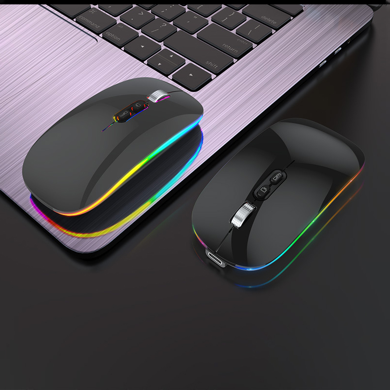 Dual Mode 2.4G Draadloze Muis  - Gaming Accessories Pink recensie en prijs