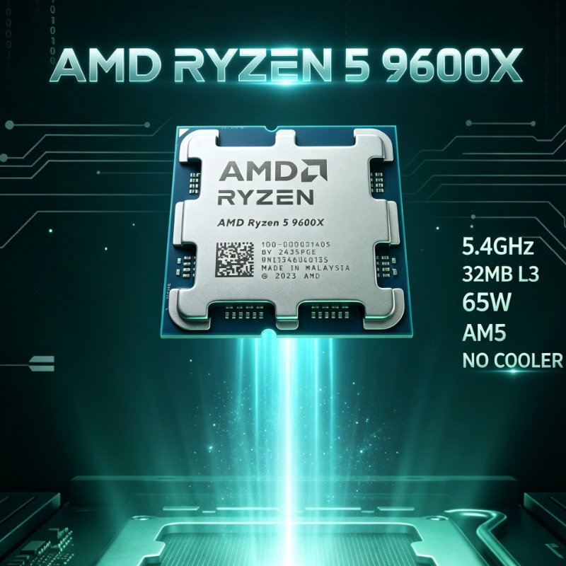 AMD Ryzen 5 9600X Videobewerki - Amd Cpu Ryzen 5 recensie en prijs