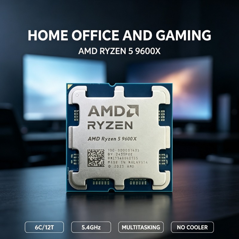 AMD Ryzen 5 9600X Videobewerki - Amd Cpu Ryzen 5 recensie en prijs