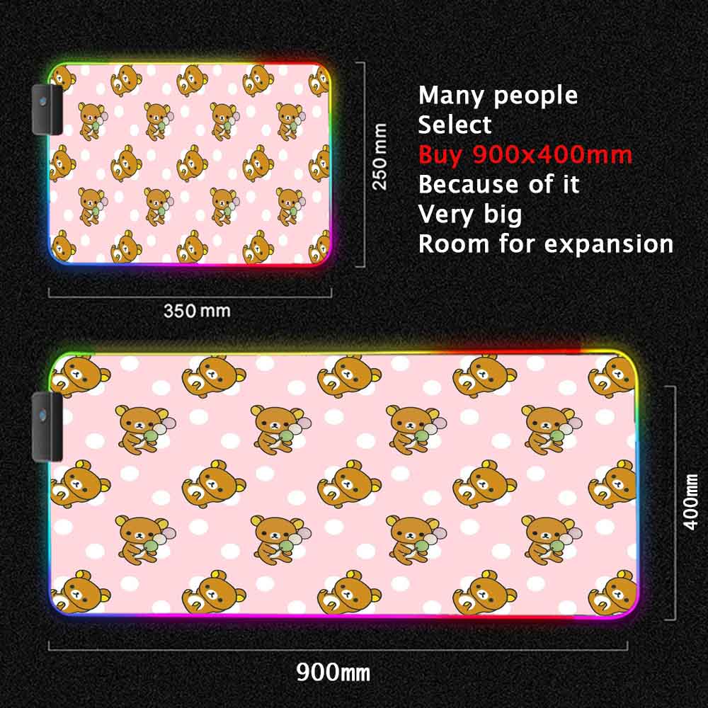 Korilakkuma Muismat Xxl Leuke  - Gaming Accessories Pink recensie en prijs