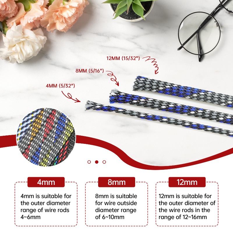 Kabelmantel PP Katoen + PET-ga - Cable Sleeve Braided recensie en prijs