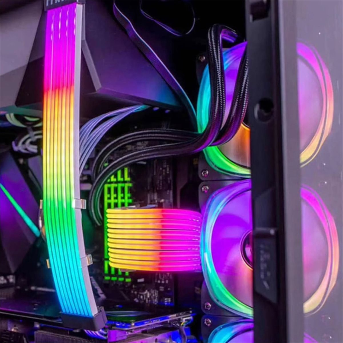 ARGB Verlengkabel 2X8Pin Licht - Pcie Extension Cable recensie en prijs